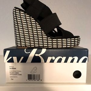 Lucky Brand wedge sandals